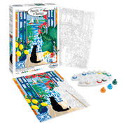 Sentosphere - ARTIST PALETTE - THE CAT BY THE WINDOW Arts & Crafts