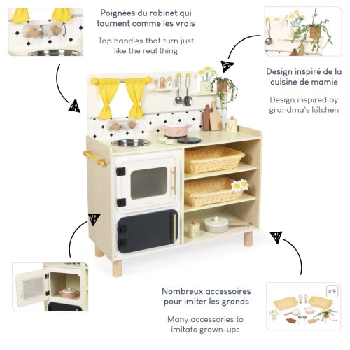 Janod - MAMIE SOLEIL: BIG EQUIPPED KITCHEN