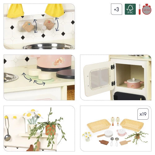 Janod - MAMIE SOLEIL: BIG EQUIPPED KITCHEN