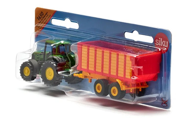Siku - CLAAS TRACTOR WITH SILAGE TRAILER Games & Toys