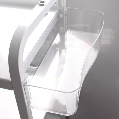 Clear side storage module attached to a Silhouet-Tone ML100 trolley