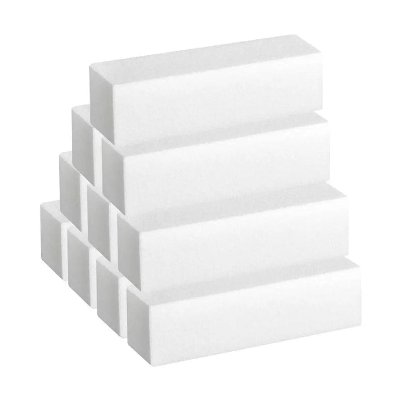Silk B - White Buffers 120/120 Pack Of 10 Beauty & Personal Care