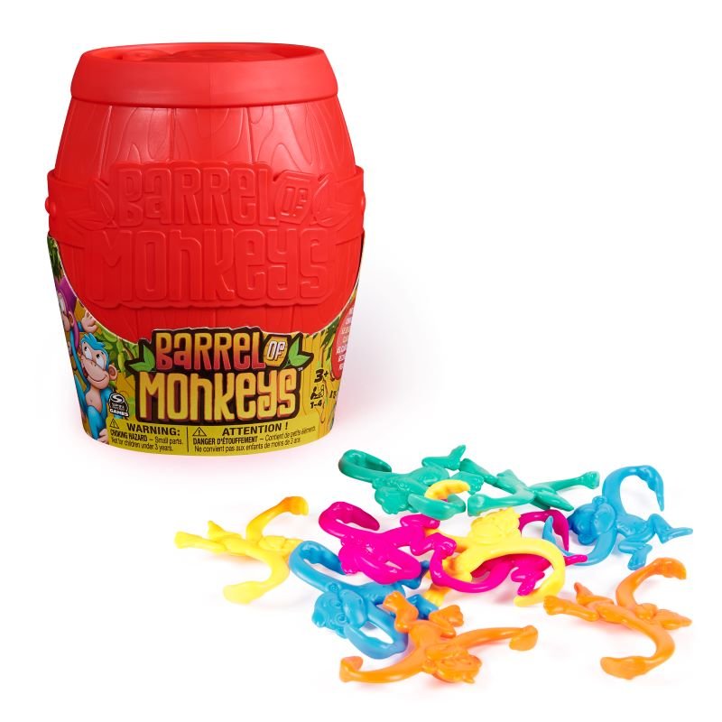 Spin Master - Barrel of Monkeys Retro Toys & Games