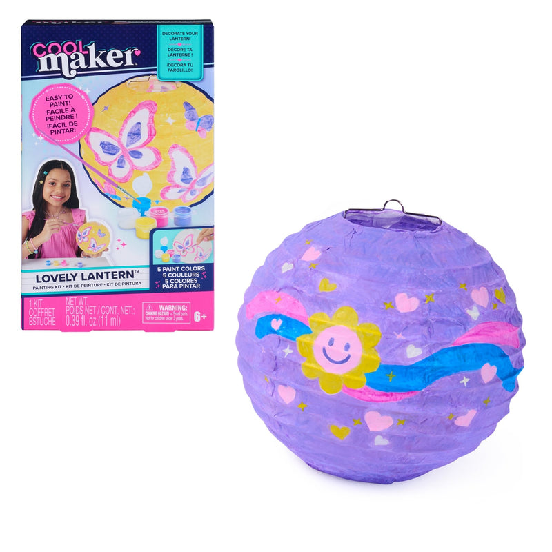 Spin Master - Cool Maker Paint a Lantern Kit Arts & Entertainment