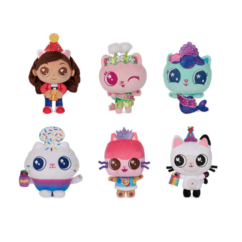 Spin Master - Gabby’s Dollhouse Basic Plush Assortment 9pk Toys & Games