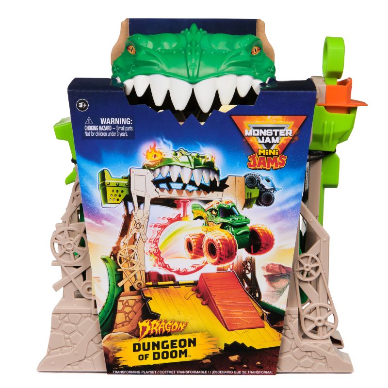 Spin Master - Monster Jam Mini Transforming Playset Toys & Games
