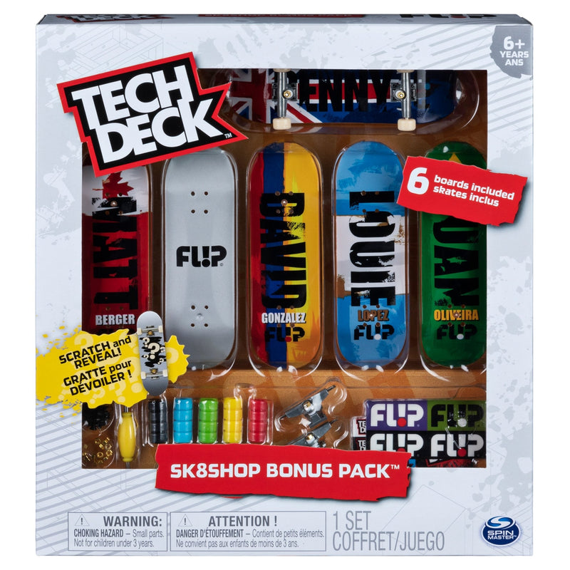 Spin Master - Tech Deck Skate Shop Bonus Pack (Single Random Pick) Toys & Games