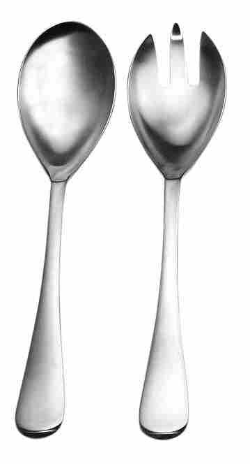 Splendide - CASUAL Salad Serving Set - 30 cm (Set of 2) SATIN Home & Kitchen