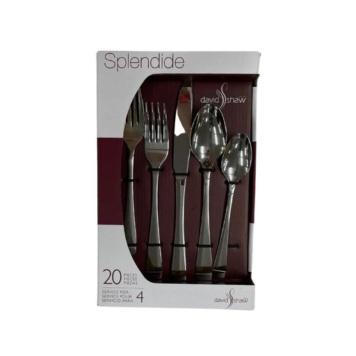 Splendide - Opera Satin 20PC Set Home & Kitchen