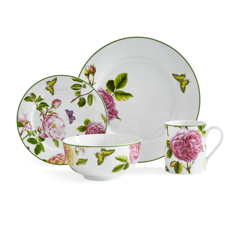 Spode - 16Pc Set Roses Home & Kitchen
