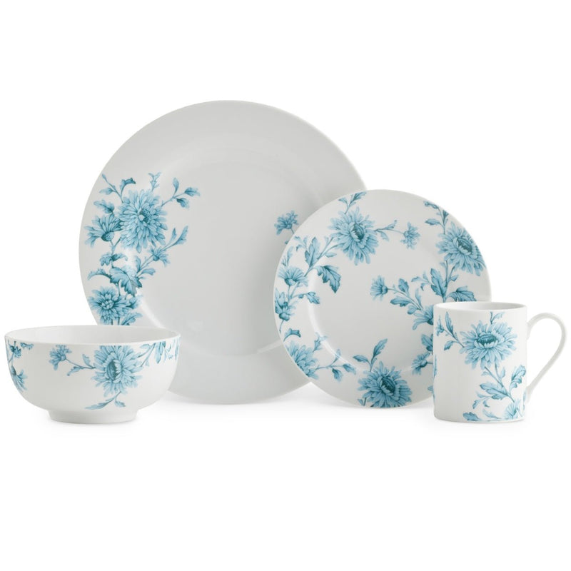 Spode - 16Pc Set Vintage Denim Home & Kitchen