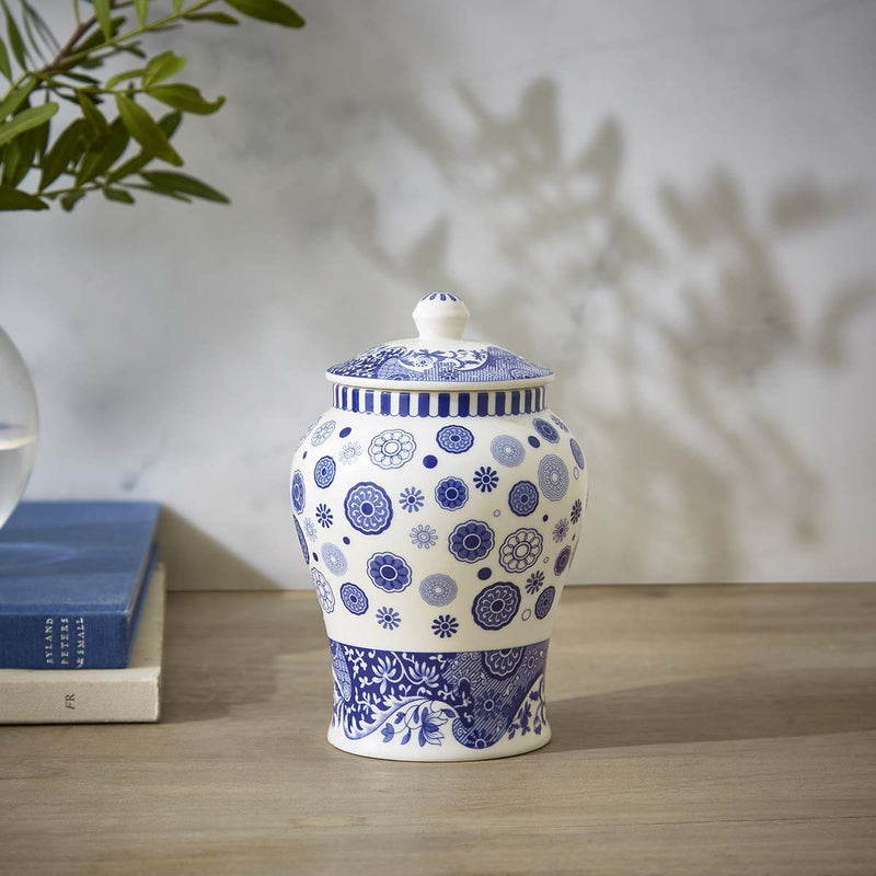 Spode - Blue Italian - Vase Brocato 5 Home & Kitchen