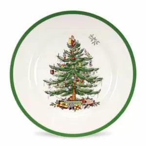 Spode - Christmas Tree - Dinner Plate | 10.5 in Home & Kitchen Single
