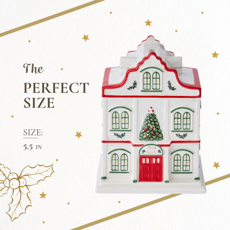Spode - Christmas Tree - Figural LED Village Hotel Home & Kitchen