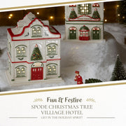 Spode - Christmas Tree - Figural LED Village Hotel Home & Kitchen