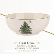 Spode - Christmas Tree - Round Bowl | 8 inch Home & Kitchen