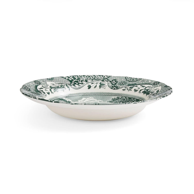 Spode - Green Italian - Soup Plate | 9 in / 23 cm Home & Kitchen