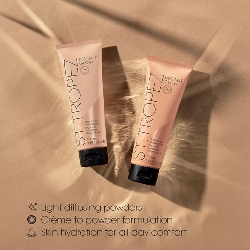 ST.TROPEZ Washable Body Bronzer Instant Tan, Light (100ml) Beauty & Personal Care