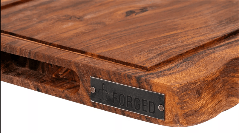 STYLE DE VIE - AUTHENTIC - FORGED - Forged Cutting Board, 17.7x11.8x1.4", Medium Home & Kitchen