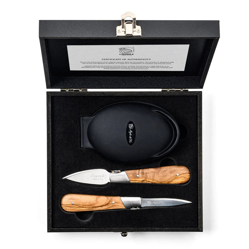 STYLE DE VIE - AUTHENTIC - LAGUIOLE Luxury Line - Oyster Gift Set Home & Kitchen