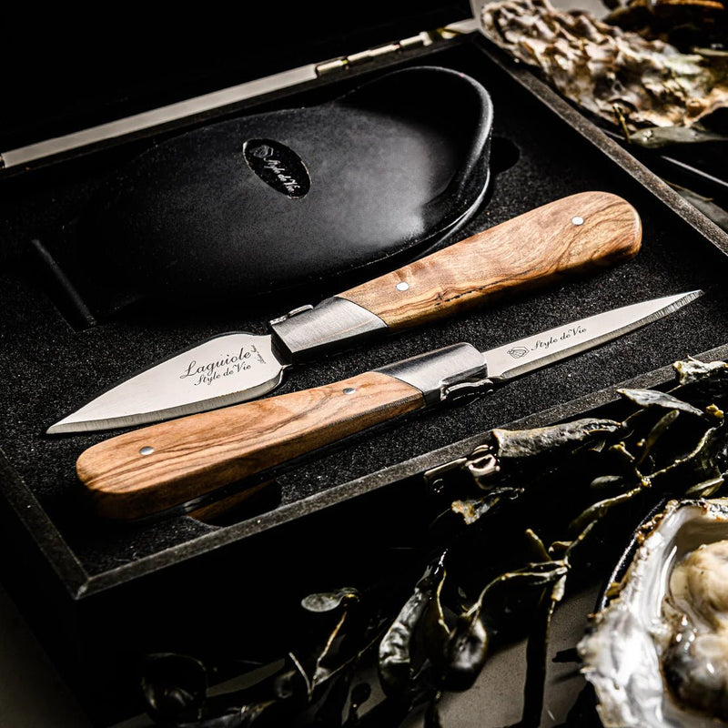 STYLE DE VIE - AUTHENTIC - LAGUIOLE Luxury Line - Oyster Gift Set Home & Kitchen