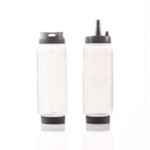 STYLE DE VIE - AUTHENTIC - PLATE - IT - Garnish Squeeze Bottles, 2 - Piece Set, 500ml Home & Kitchen