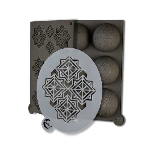 STYLE DE VIE - AUTHENTIC - PLATE - IT - Molds, Infinity, 3 - Piece Set Home & Kitchen