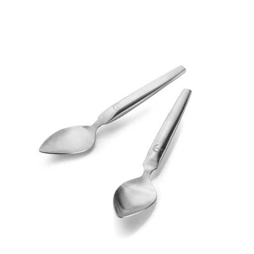 STYLE DE VIE - AUTHENTIC - Plate - it Quenelle Spoons Large 2 - piece set Home & Kitchen