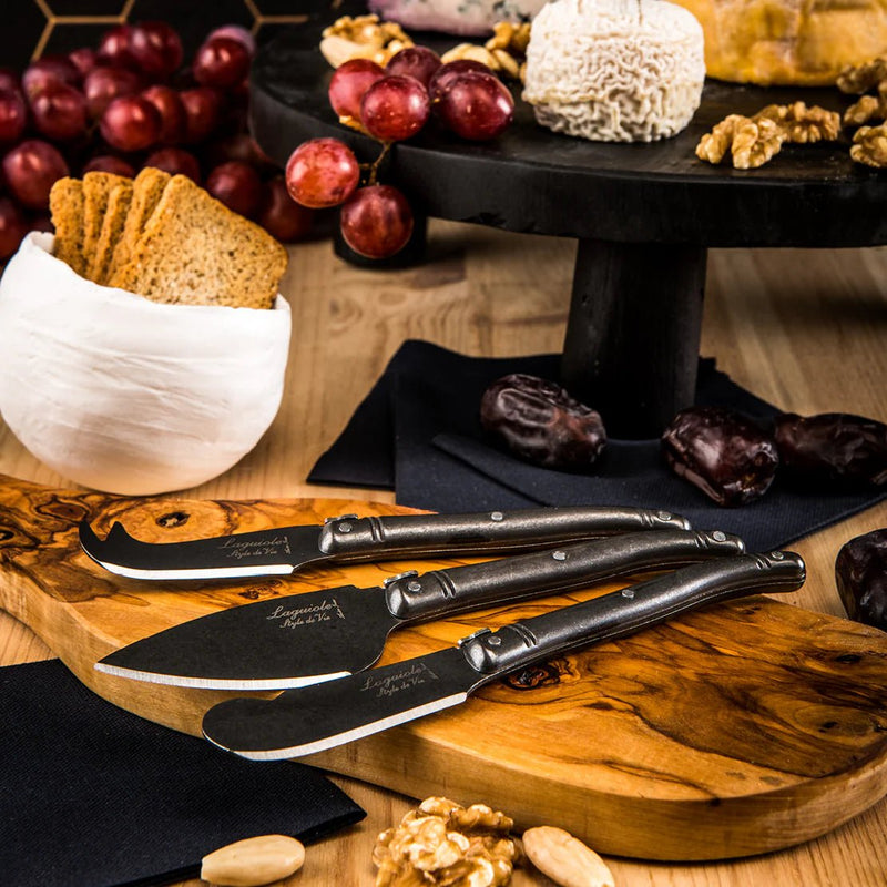 STYLE DE VIE - LAGUIOLE Premium - Butter Knives, 4 Pcs, 2.6""/6.5cm, B Home & Kitchen