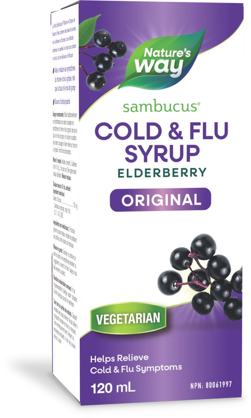 Nature's Way - Sambucus Original Elderberry Cold & Flu Syrup