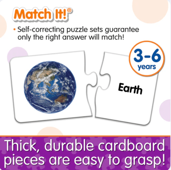 The Learning Journey - MATCH IT! - OUT IN SPACE Games & Toys