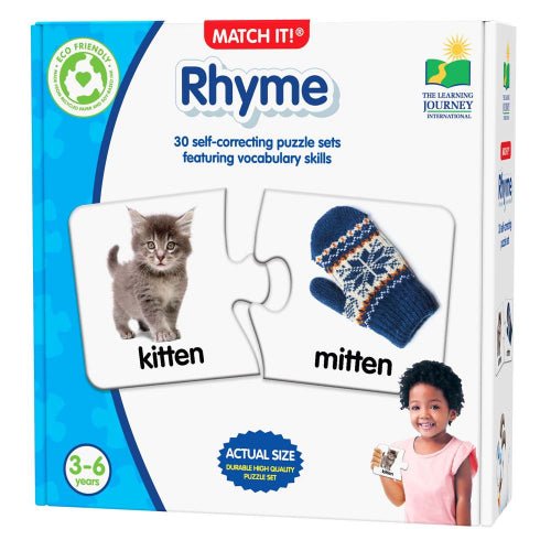 The Learning Journey - MATCH IT! - RHYME Games & Toys