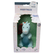 TIKIRI - BABY SUNRISE DRAGON NATURAL RUBBER RATTLE W/CRINKLE WINGS 5"H Toys & Games