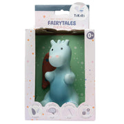 TIKIRI - BABY SUNRISE DRAGON NATURAL RUBBER RATTLE W/CRINKLE WINGS 5"H Toys & Games