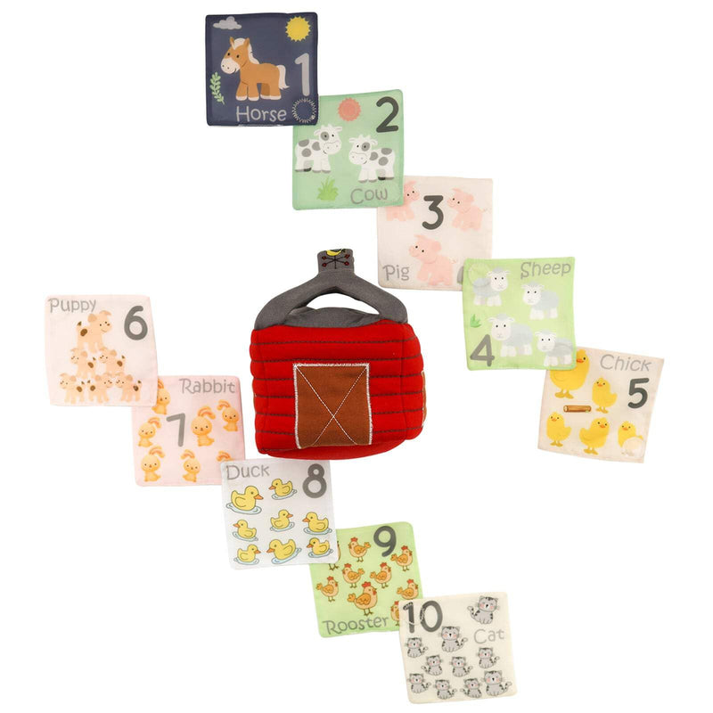 TIKIRI - FARM HOUSE WONDER CUBE W/ANIMAL SCRUNCHIES Toys & Games