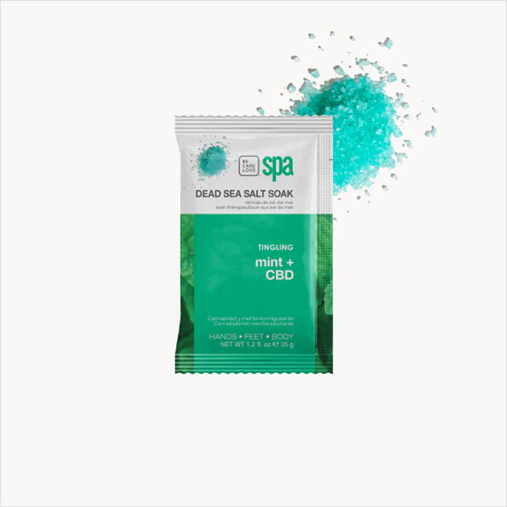 BCL Spa - 4-STEP System Tingling Mint + CBD 0. | 5 x 4 in oz