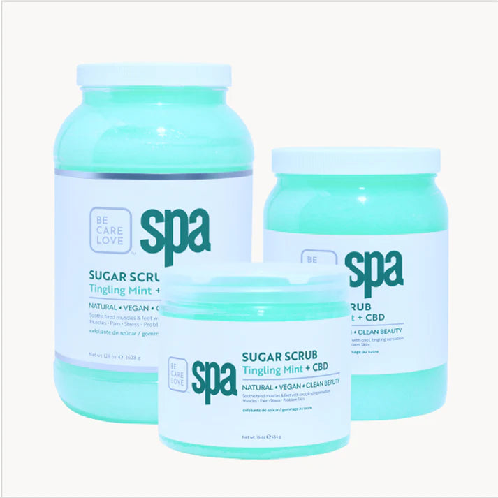 BCL Spa - Sugar Scrub Tingling Mint + CBD