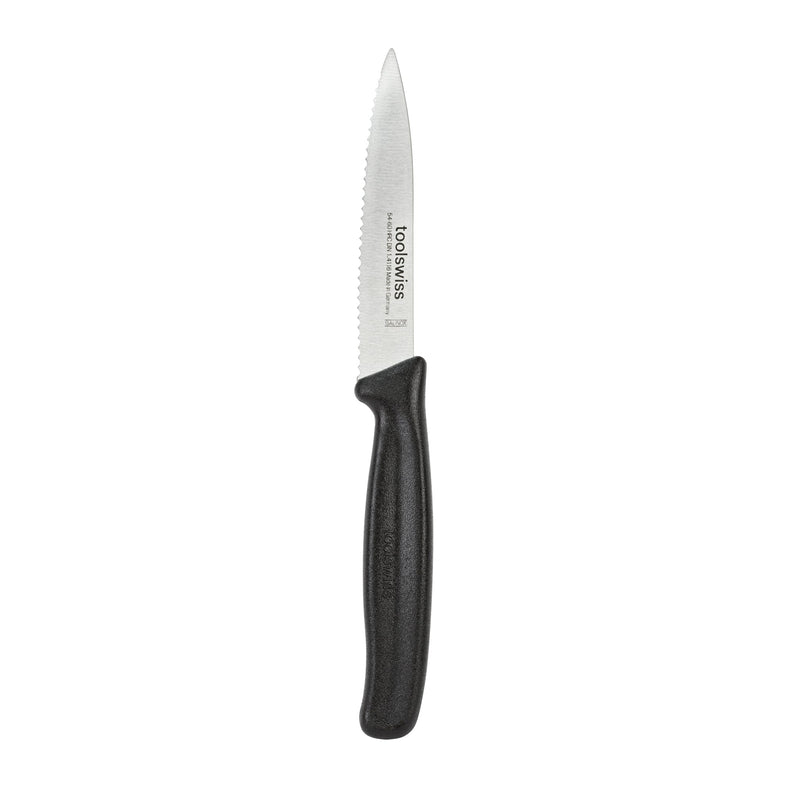 ToolSwiss - 4" SERRATED KNIFE Home & Kitchen Black