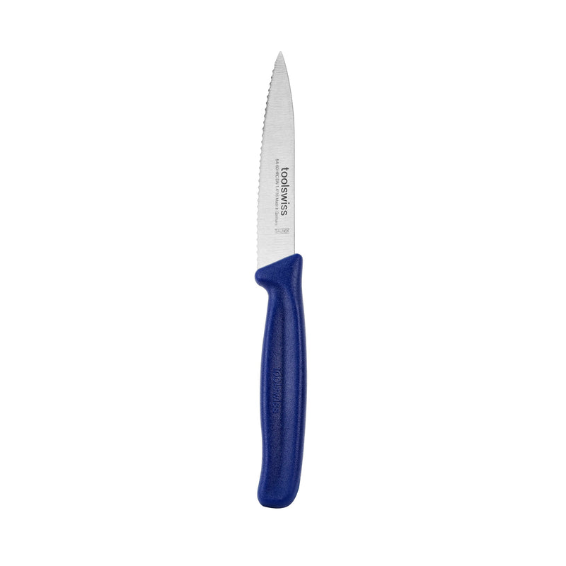 ToolSwiss - 4" SERRATED KNIFE Home & Kitchen Blue