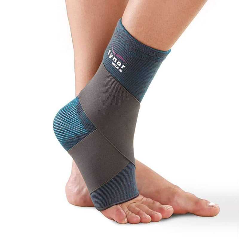 Tynor - Ankle Binder (4 Way Stretch) Latex Free Health & Wellness Small