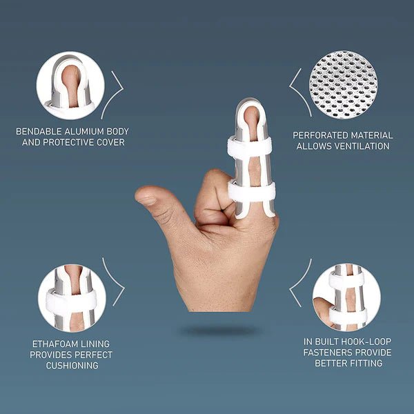 Tynor - Finger Cot Splint Health & Wellness Small