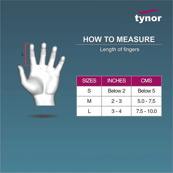 Tynor - Finger Cot Splint Health & Wellness Small