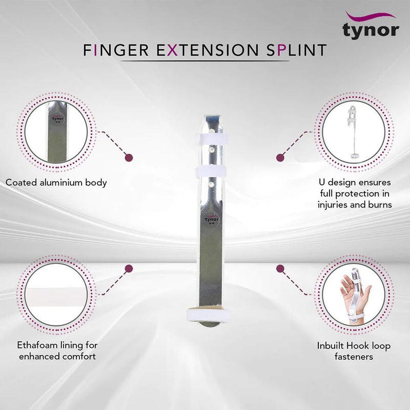 Tynor - Finger Extension Splint Health & Wellness Small