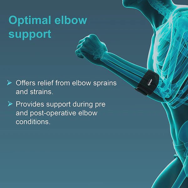 Tynor - Tennis Elbow Support (Silicone Pad) Health & Wellness Small