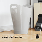UMBRA - Garbino Trash Can Home & Kitchen Metallic - White
