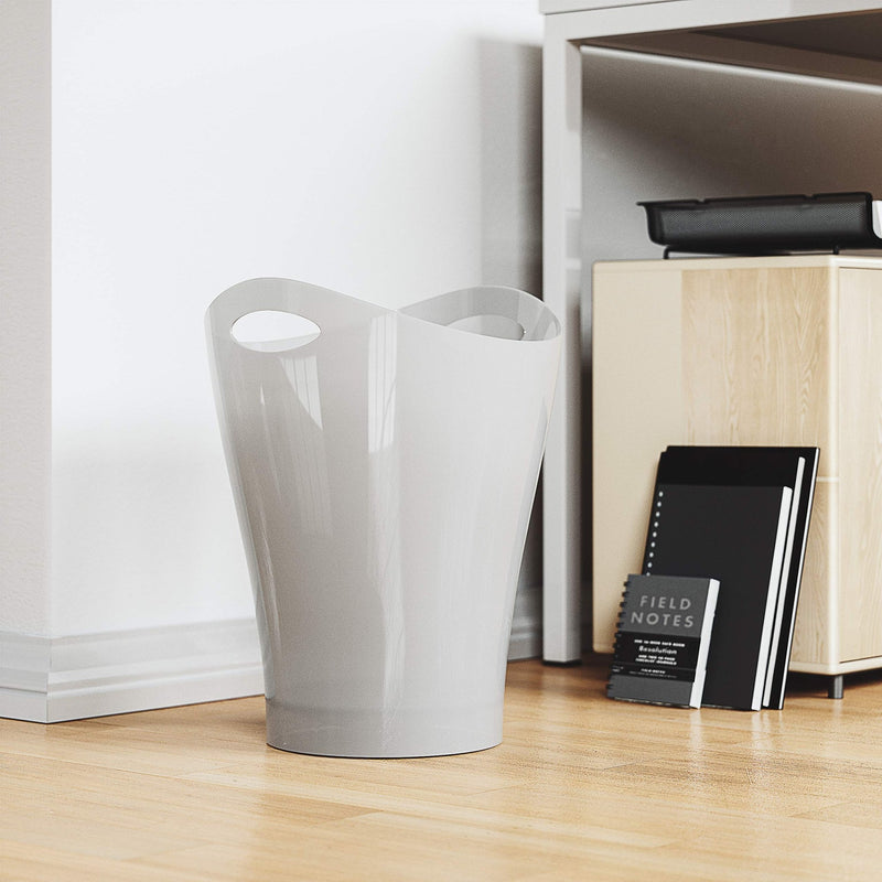 UMBRA - Garbino Trash Can Home & Kitchen Metallic - White