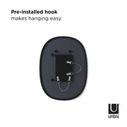 UMBRA - Hub Oval Wall Mirror Home & Kitchen 18x24" (46x61 cm)
