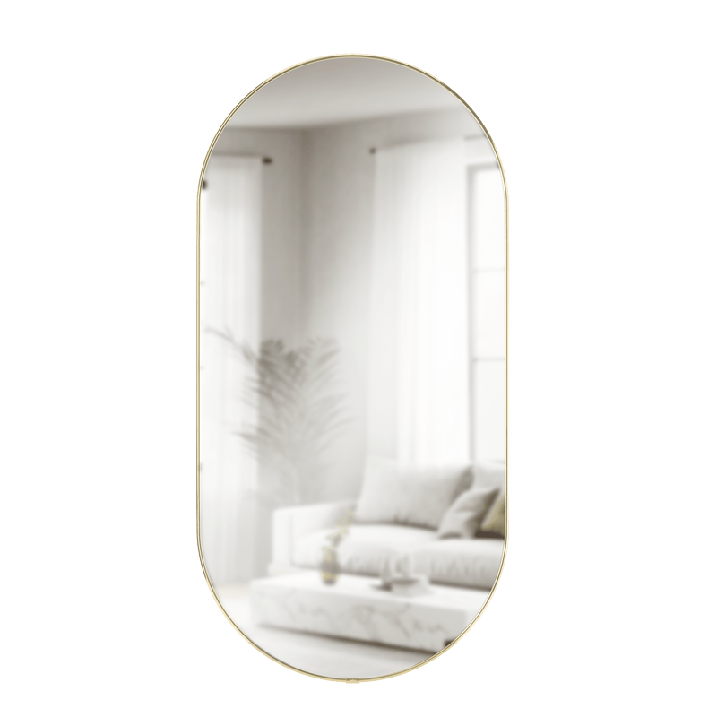 UMBRA - Hubba Pill Mirror _ Brass / 36x18 Home & Kitchen