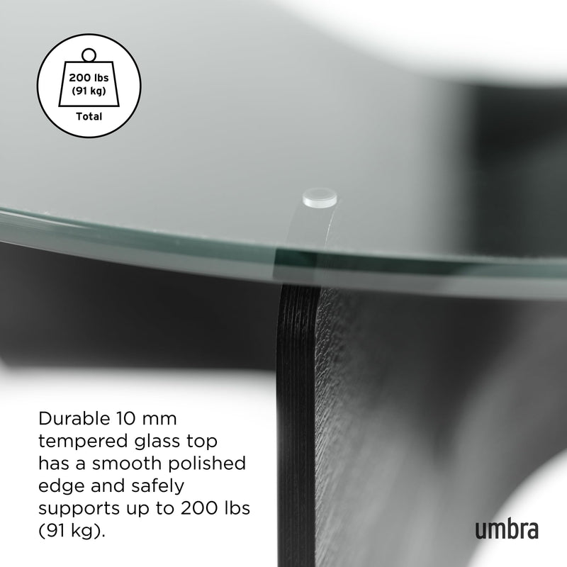 UMBRA - Madera Coffee Table Home & Kitchen Black