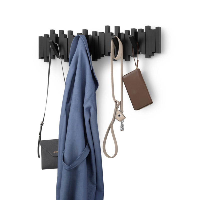 UMBRA - Sticks 8 Wall Hook _ Black Home & Kitchen